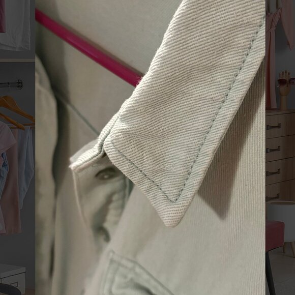 Twix Mint Green Shacket - Picture 2 of 9